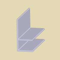 F-Profil Rollladenkastendeckel